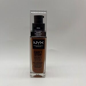 NYX Foundation Can't Stop Won't Stop Full Coverage 1.0oz Mocha Womens